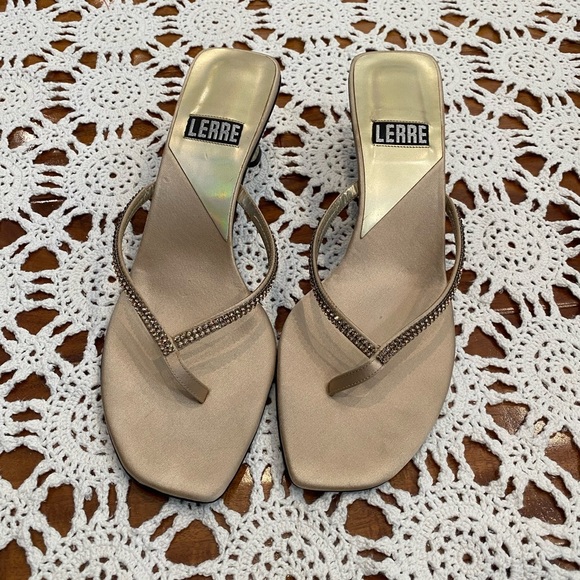 Lerre Sandals embellished with Swarovski Crystals  size 40 - Picture 1 of 8